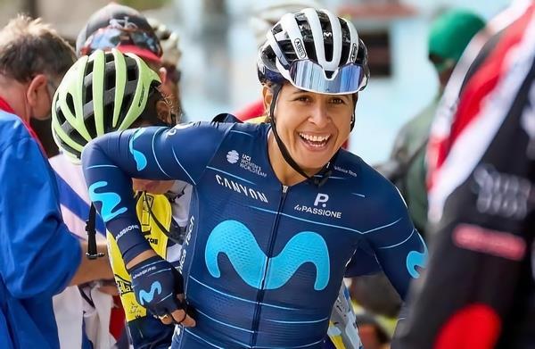 La cycliste cubaine Sierra renouvelle son contrat avec le club espagnol Movistar