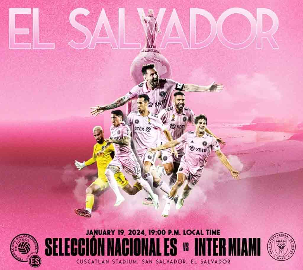 Expectative au Salvador pour l’arrivée de l’Inter de Miami de Messi