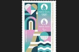 Présentation du timbre officiel des Jeux Olympiques Paris-2024